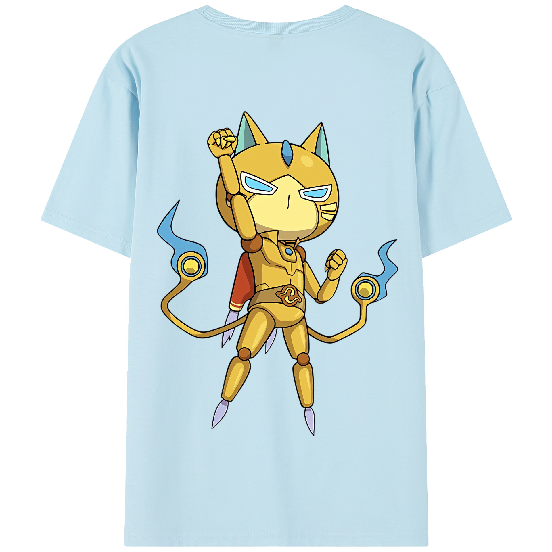 （画像用） 妖怪ウォッチ Yo-kai Watch 綿100％半袖Tシャツ（背面プリント）